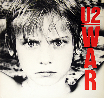 U2 - War  album front cover vinyl record